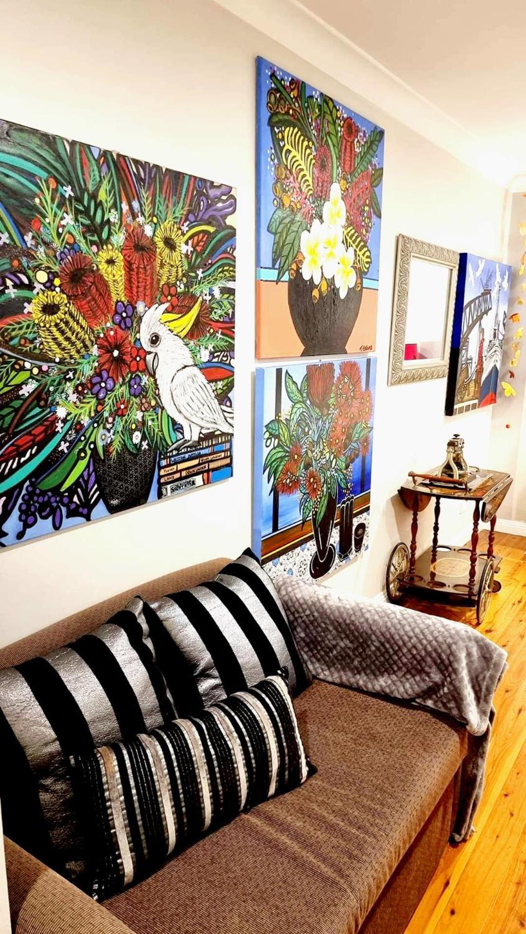 Bowral Road Art Gallery Bed And Breakfast Миттагонг Экстерьер фото